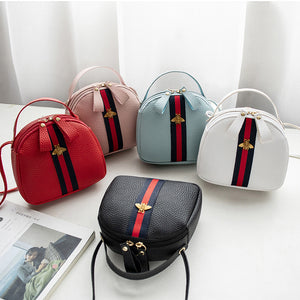 2019 Circular Design Fashion Women Shoulder Bag Leather Women's Crossbody Messenger Bags Ladies Purse Female Round Bolsa Handbag