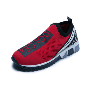 Wa zi xie Plus-sized Women Shoes INS Super Fire 2019 New Style Spring Korean-style Net Red Stretch Sports Shoes-Shoes