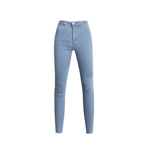 Jeans For Women Stretch Black Jeans Woman 2019 Pants Skinny Women Jeans With High Waist Denim Blue Ladies Push Up White Jeans