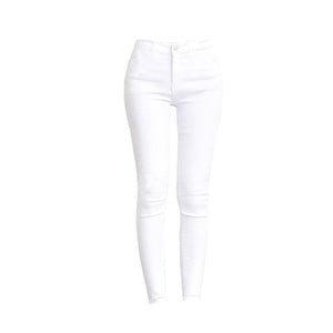 Jeans For Women Stretch Black Jeans Woman 2019 Pants Skinny Women Jeans With High Waist Denim Blue Ladies Push Up White Jeans