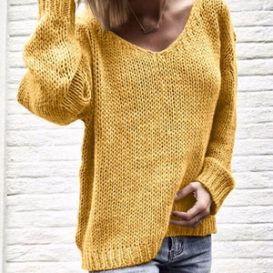 Oeak 2019 Pull Femme Split Knitted Sweater Pullover Autumn Brand Casual Fall Knitwear Fashion Jumper Top Winter Clothes Women