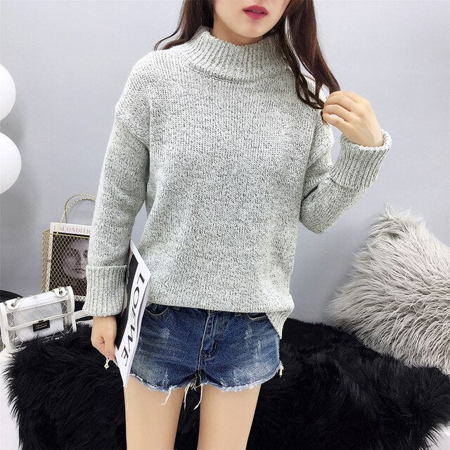 Winter Sweater Women 2019 Autumn Winter Cashmere Knitted Women Sweater And Pullover Female Tricot Jersey Jumper Pull Femme
