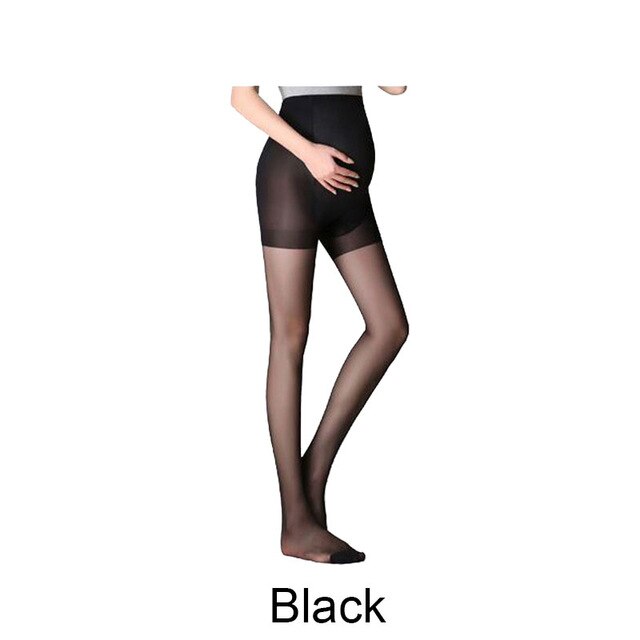 2019 Summer Ultra-thin Clothes For Pregnant Women Summer Pantyhose Full Protection Thin Solid Oversized Bottom Maternity Pants