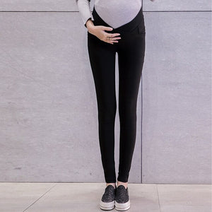 2019 Low Waist Elastic Maternity Pencil Pants Cotton Skinny Leg Pregnancy Pants Maternity Clothes Leggings for Pregnant Women