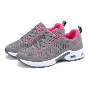 Hemmyi 2019 Breathable Platform Chunky Sneakers Increase 5.5CM Breathable Sport Air Cushion Running Shoes for Woman Basket Femme