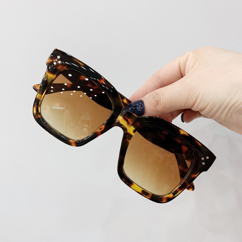 CHAIAI BRAND 2019 Gafas Vintage Square Sunglasses Women/Men Big Full Frame Luxury Eyewear Women Glasses  солнцезащитные очки
