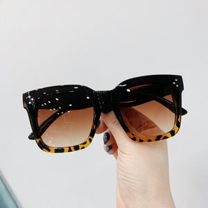 CHAIAI BRAND 2019 Gafas Vintage Square Sunglasses Women/Men Big Full Frame Luxury Eyewear Women Glasses  солнцезащитные очки