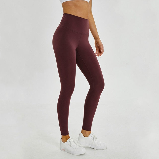 Colorvalue Classical 2.0Versions Soft Naked-Feel Athletic Fitness Leggings Women Stretchy High Waist Gym Sport Tights Yoga Pants