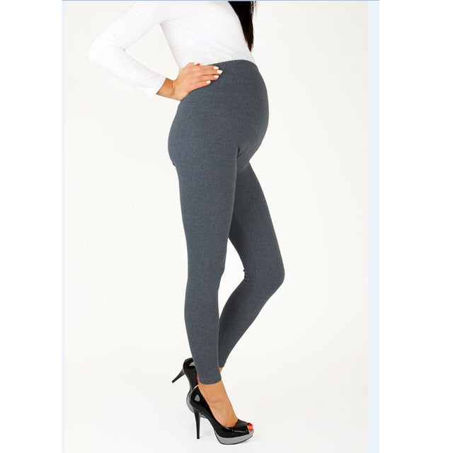 2019 Hot Sale Adjustable Big Size Leggings New Maternity Pant Leggings Pregnant Women Thin Soft Cotton Pants High Waist Clothes