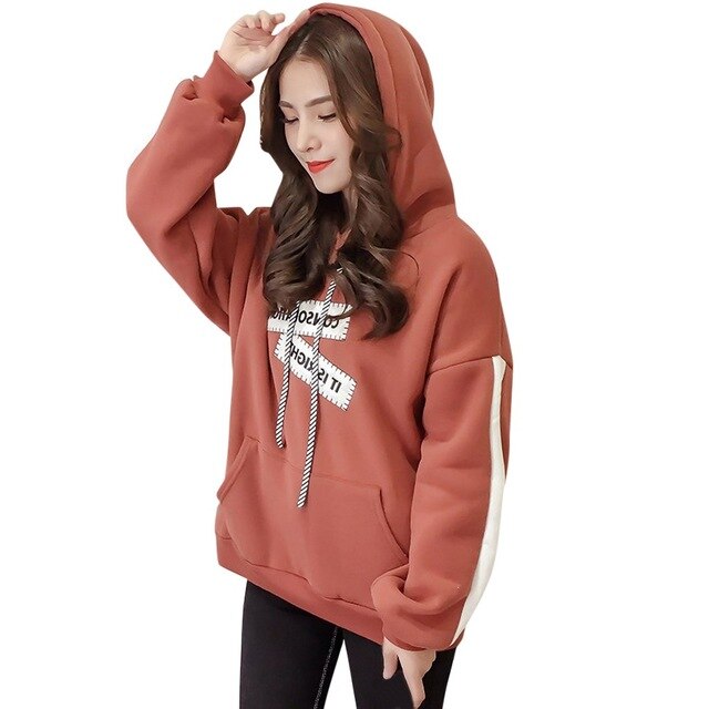 2019 New Friends Printing Hoodies Sweatshirts Harajuku Crew Neck Sweats Women Clothing Loose Women's Outwear Fall